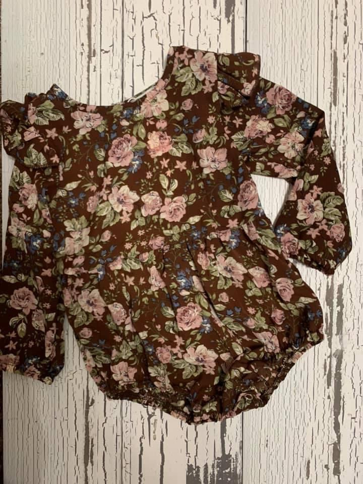 Flower Fall Romper